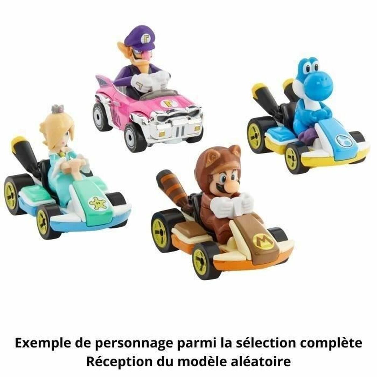 Carrinho de brincar Hot Wheels Mario Kart 1:64 (1 Unidade)